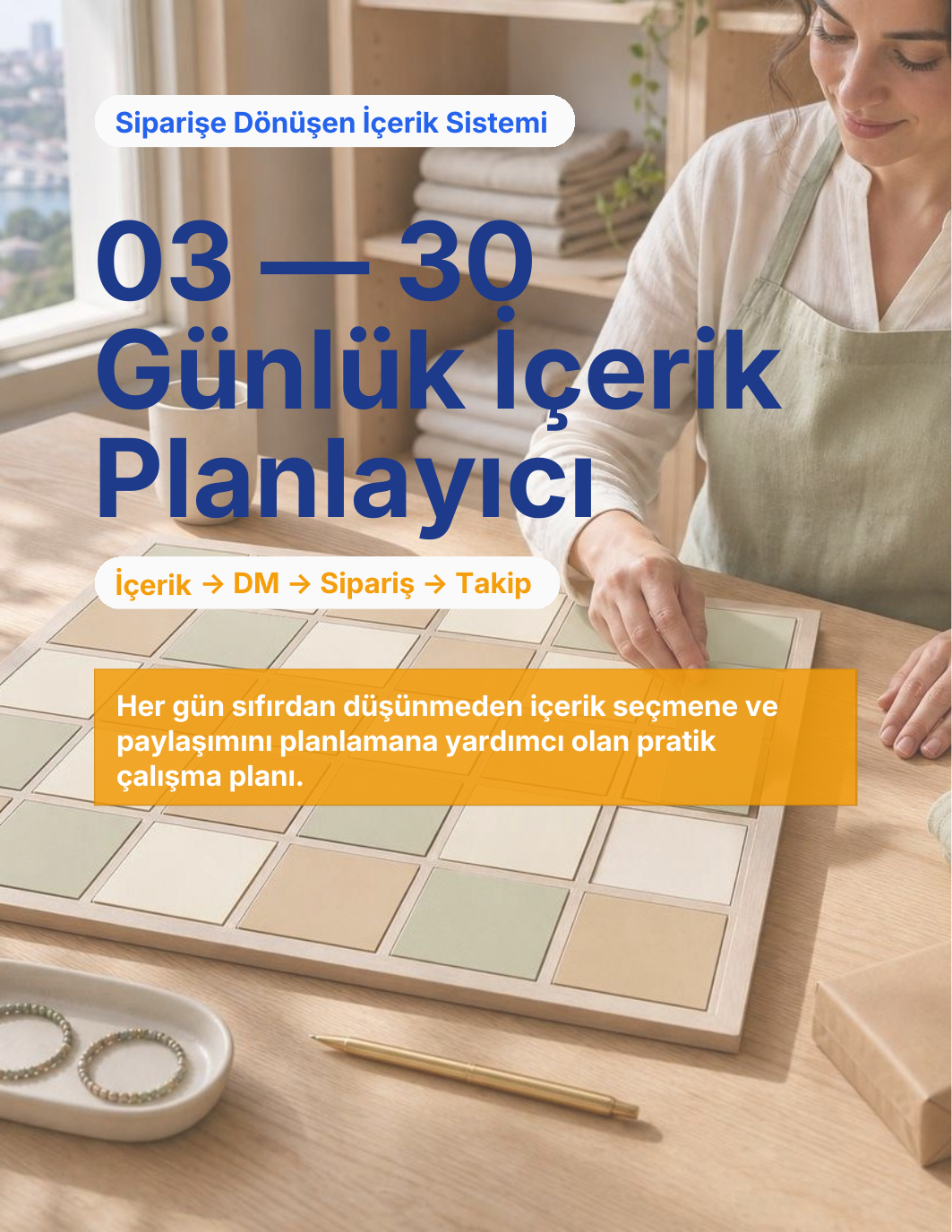 30 günlük içerik planlayıcı kapağı